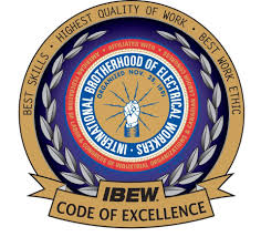 IBEW Code of Excellence Logo